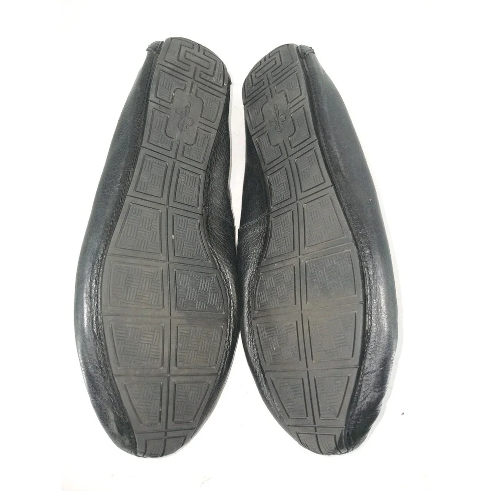 Cole Haan Grant Canoe Horse Bit Loafers Black Leather Driving Shoes Size 11M  C2